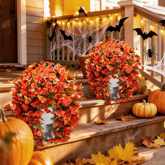 Artificial Bougainvillea Flowers Silk Blooms Outdoor Decor Indoor