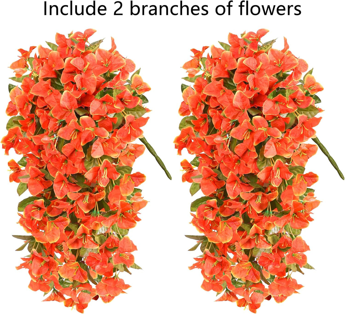 Artificial Bougainvillea Flowers Silk Blooms Outdoor Decor Indoor