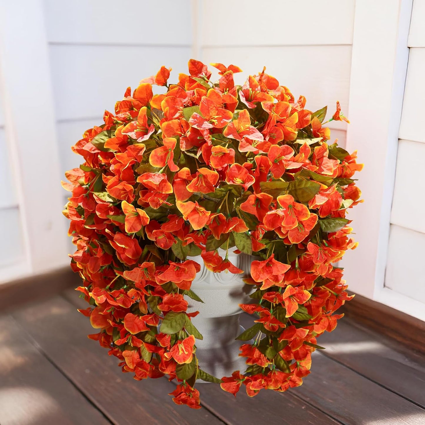 Artificial Bougainvillea Flowers Silk Blooms Outdoor Decor Indoor
