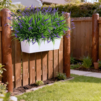 12 bundles Artificial Lavender Flowers Monkey Grass Home