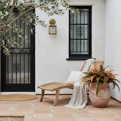 2 pack 45 inch Artificial Boston Ferns Rust