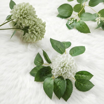 25 Pcs Silk Rose Stems Bouquet Wedding Centerpiece