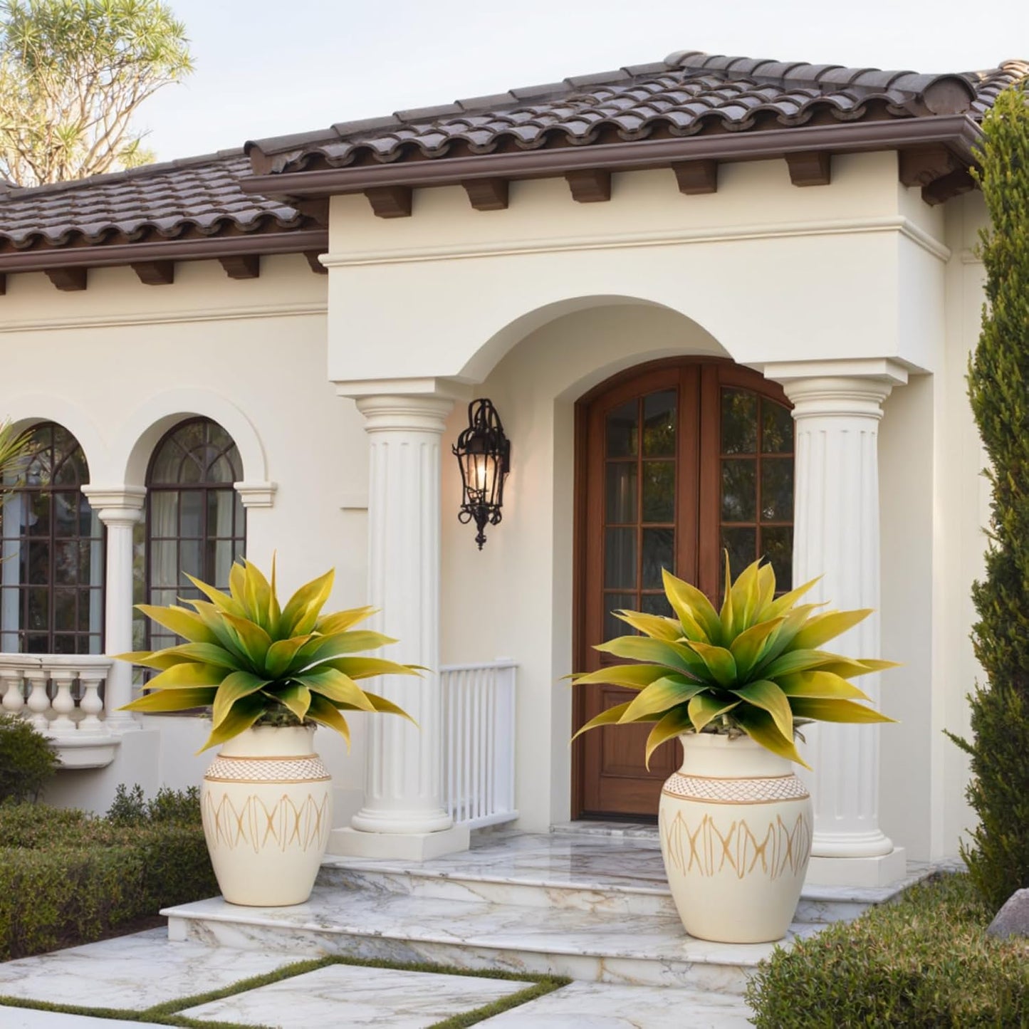 28 inch Artificial Agave Plants Home Kitchen Decor