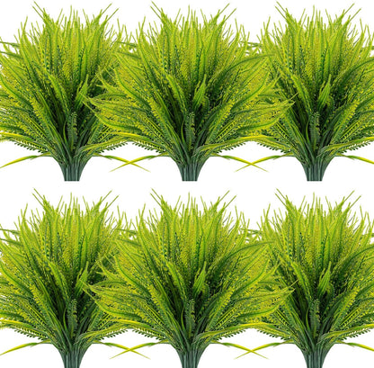 12 bundles Artificial Boston Ferns Flowers Home Kitchen