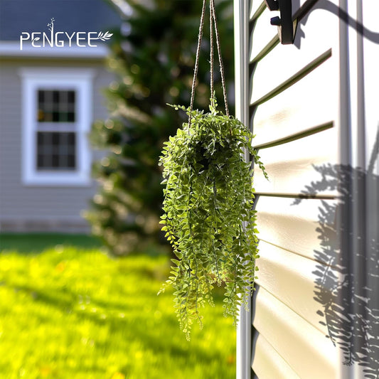 3 pack 20 inch Artificial Hanging Plants Dried