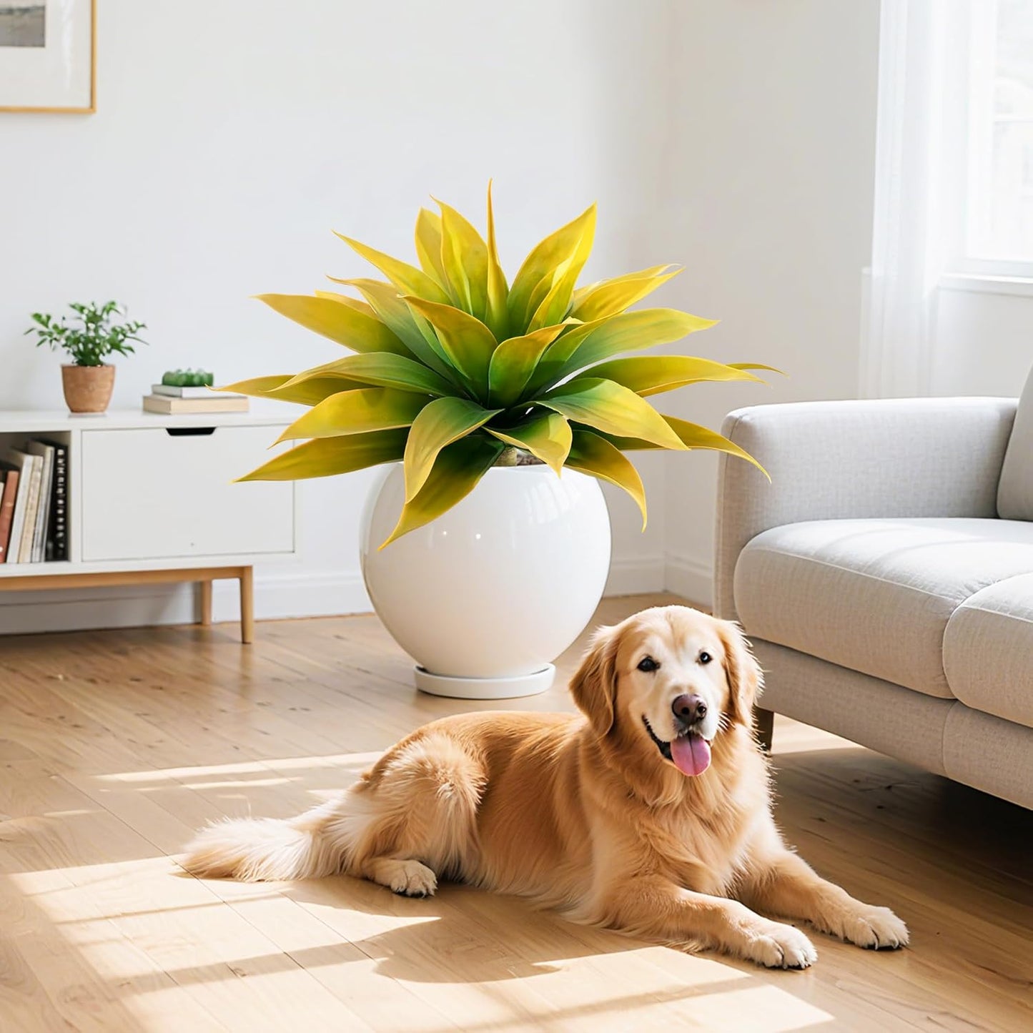 28 inch Artificial Agave Plants Home Kitchen Decor