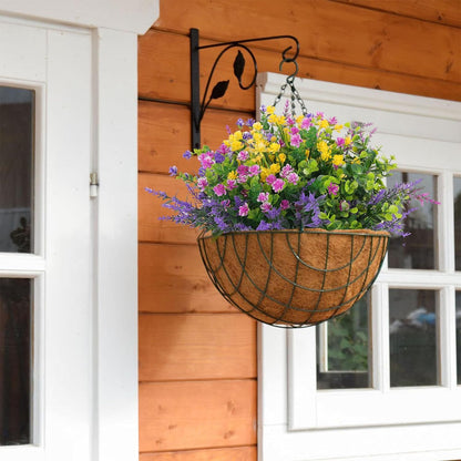 24 pcs Artificial Outdoor Flowers Resistant Daisy UV