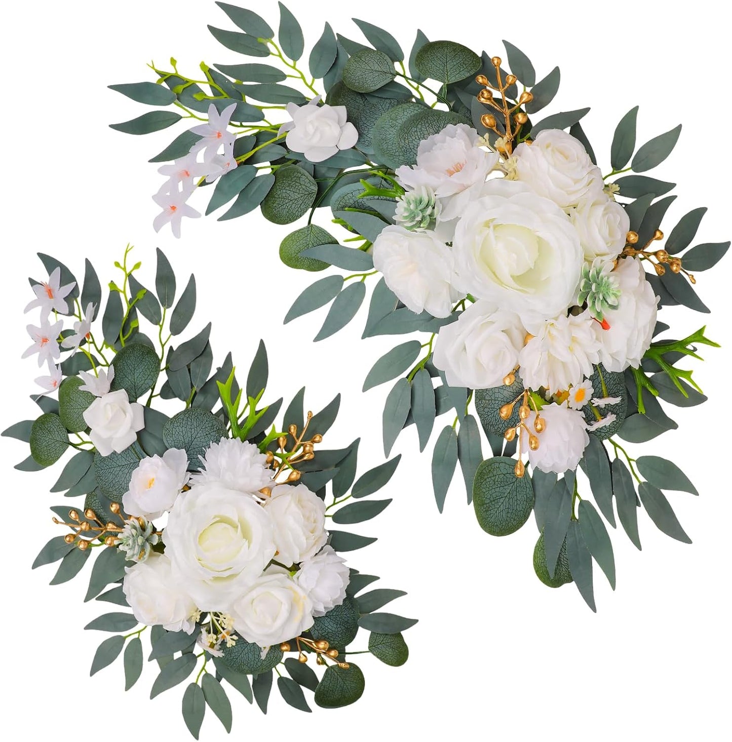 2 pack Wedding Arch Decorations Reusable Artificial Hanging