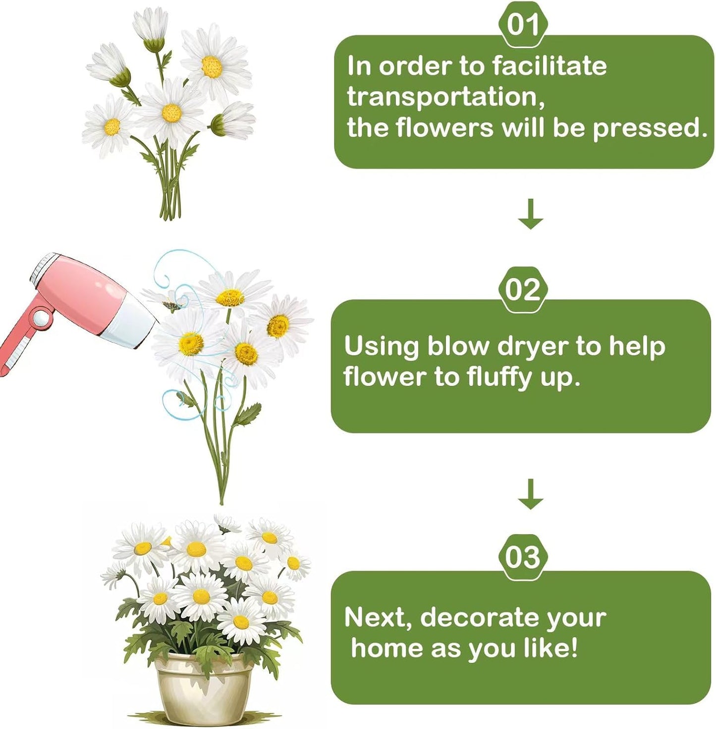 24 pcs Artificial Outdoor Pansies Resistant Silk UV