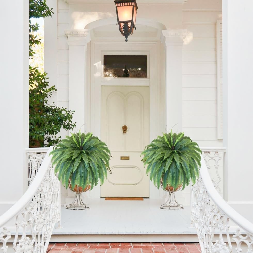 51 inch Large Artificial Ferns Fronds Home Kitchen