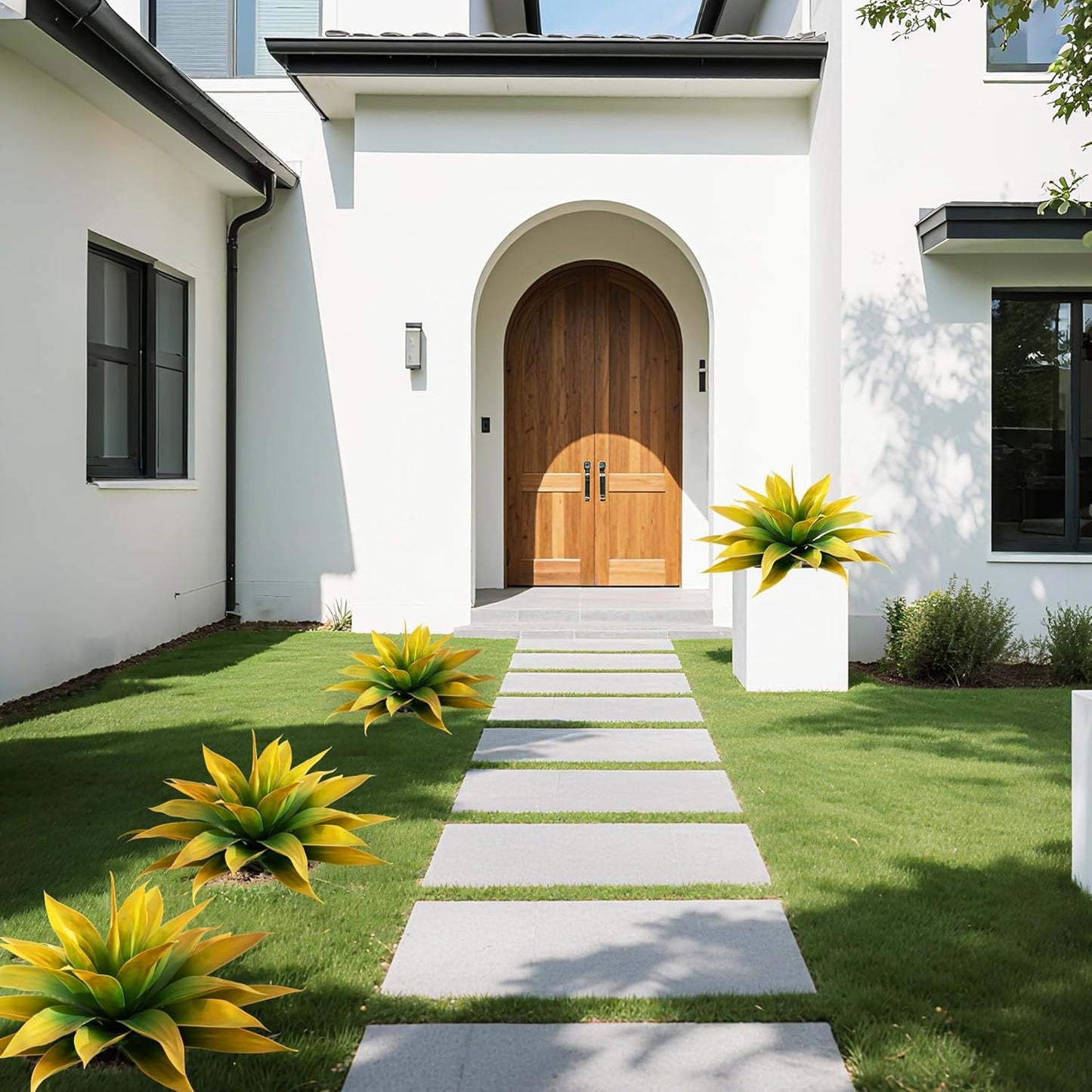 28 inch Artificial Agave Plants Home Kitchen Decor