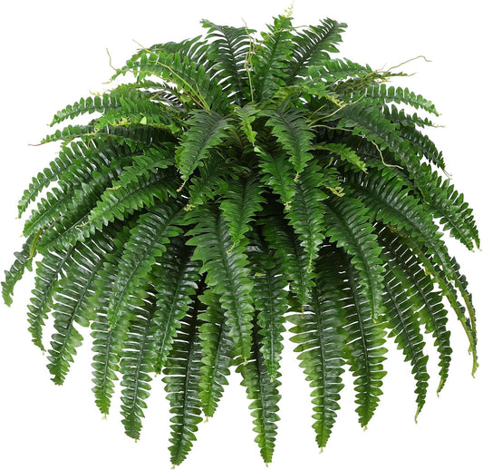 43 inch Large Artificial Boston Fern Bush Home