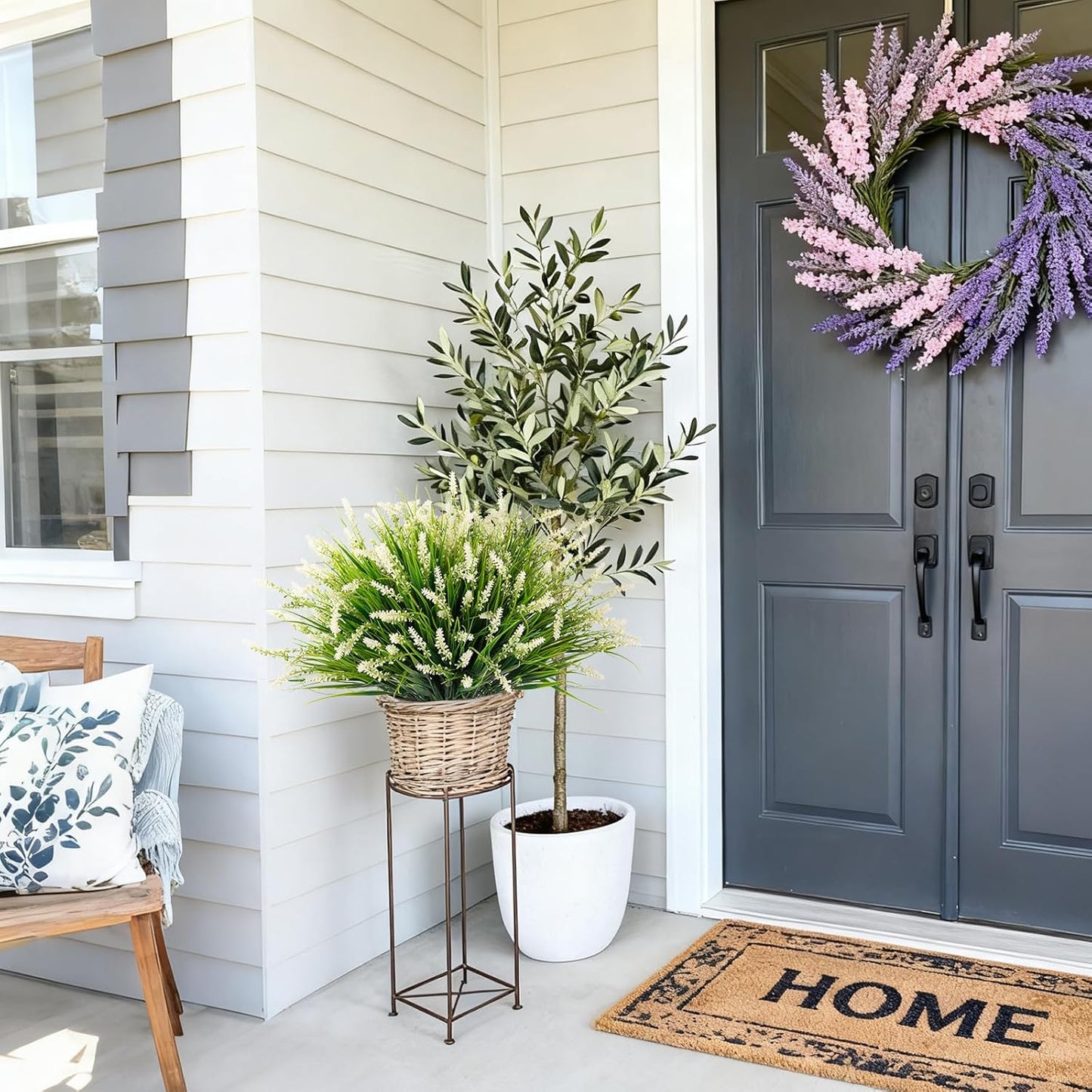 24 pcs Resistant Artificial Outdoor Plants Monkey UV