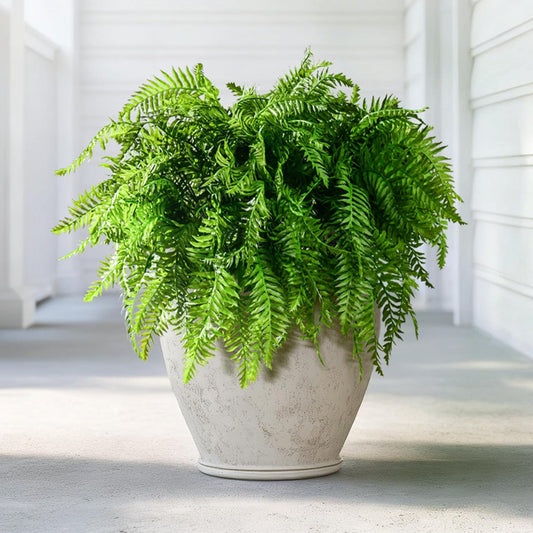 10 pcs Artificial Fern Plants Greenery Home Kitchen