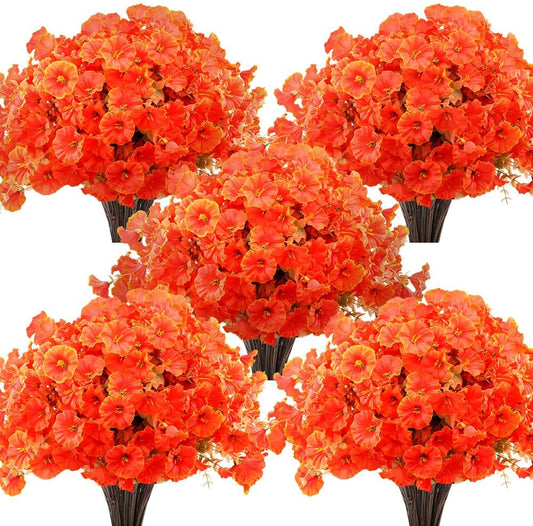 15 pcs Artificial Grass Plants Synthetic Greenery Outdoor