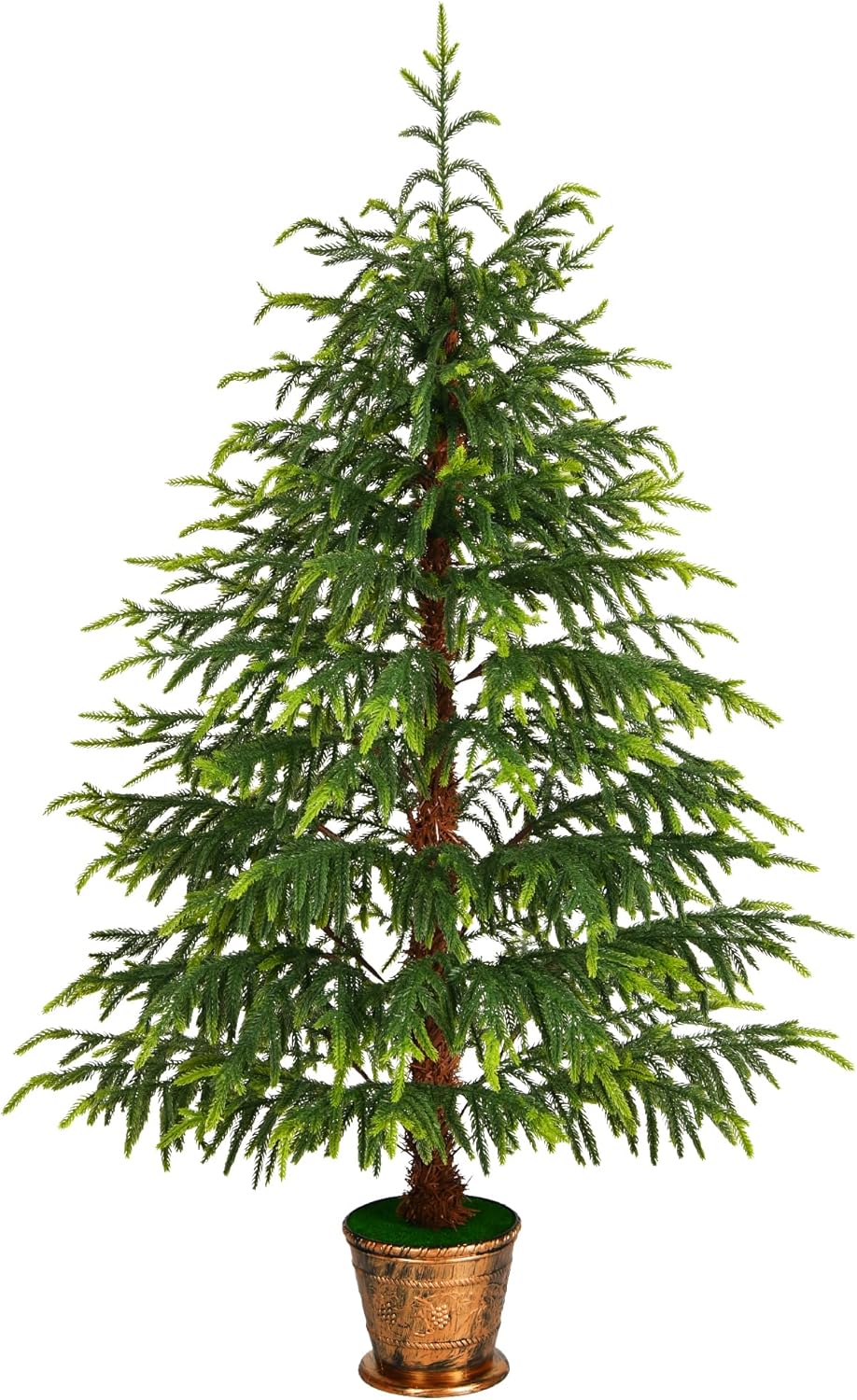 4.2 ft Real Touch Artificial Norfolk Pine Christmas