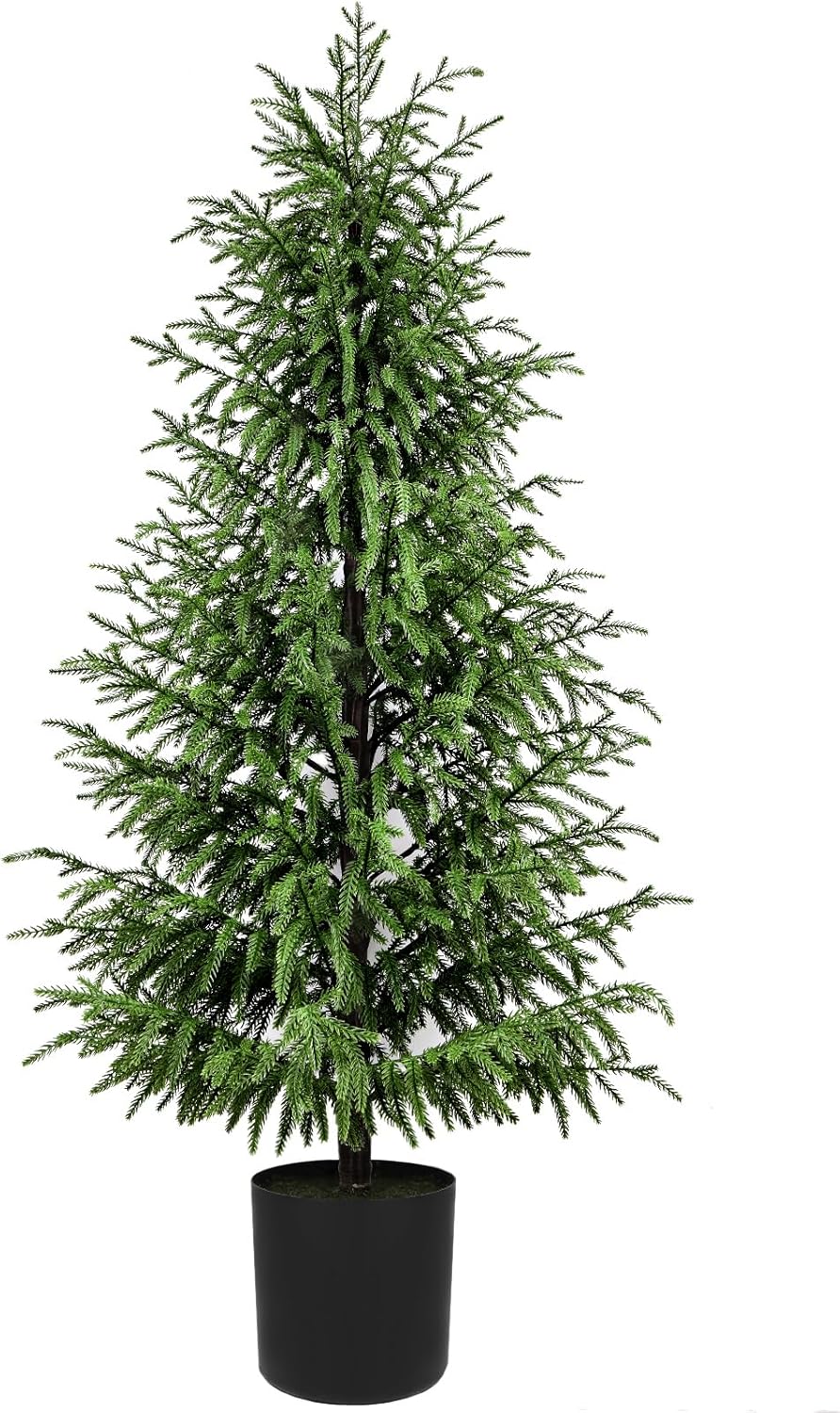 5 ft Artificial Norfolk Pine Tree Potted Trees