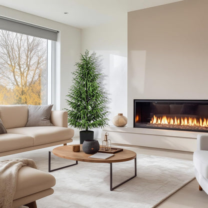 5 ft Artificial Norfolk Pine Tree Potted Trees