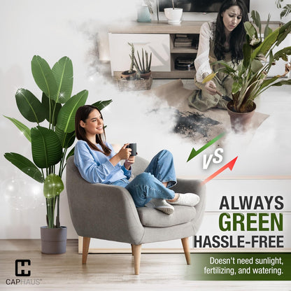 5 ft Artificial Bird Paradise Tree Resistant UV