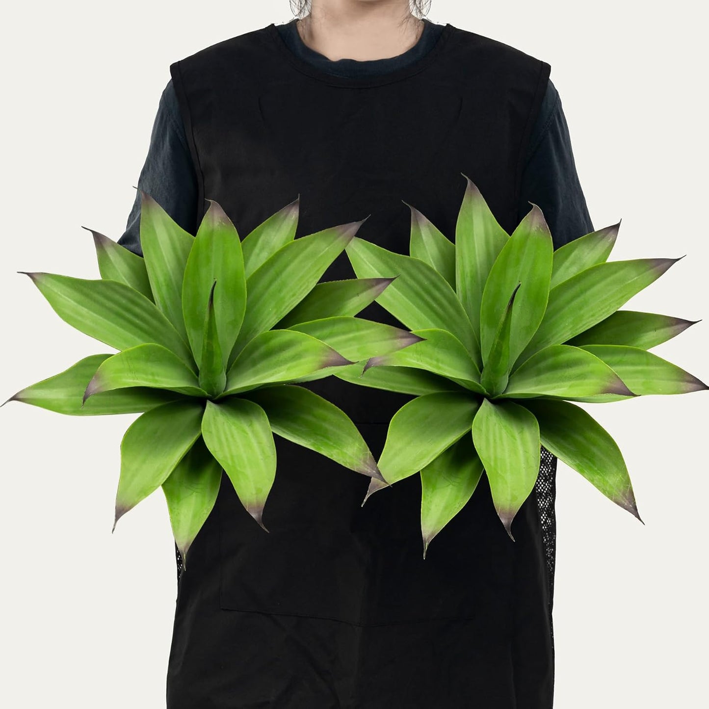 2 pack Artificial Agave Plants Resistant Succulents UV