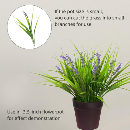 12 bundles Alyptus Artificial Plants Outdoor Monkey Grass