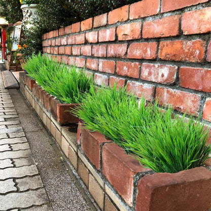 18 pcs Outdoor Artificial Plants Resistant Greenery UV
