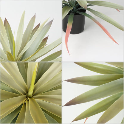 17.3 inch Artificial Agave Plant Pot Yucca Home