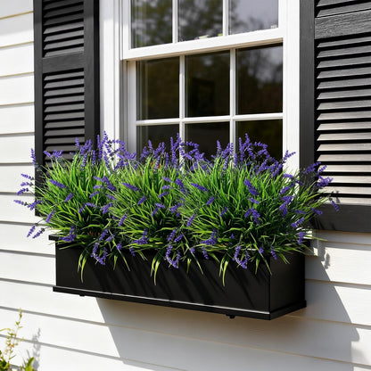 12 bundles Artificial Lavender Flowers Monkey Grass Home