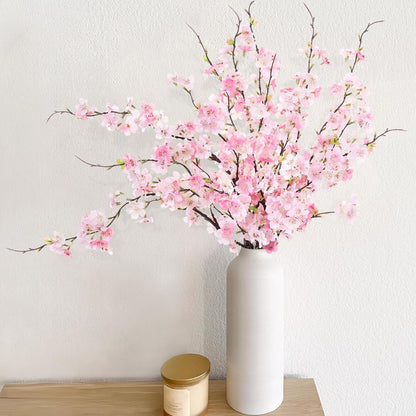 6 pcs 31.5 inch Cherry Blossom Branches Decor