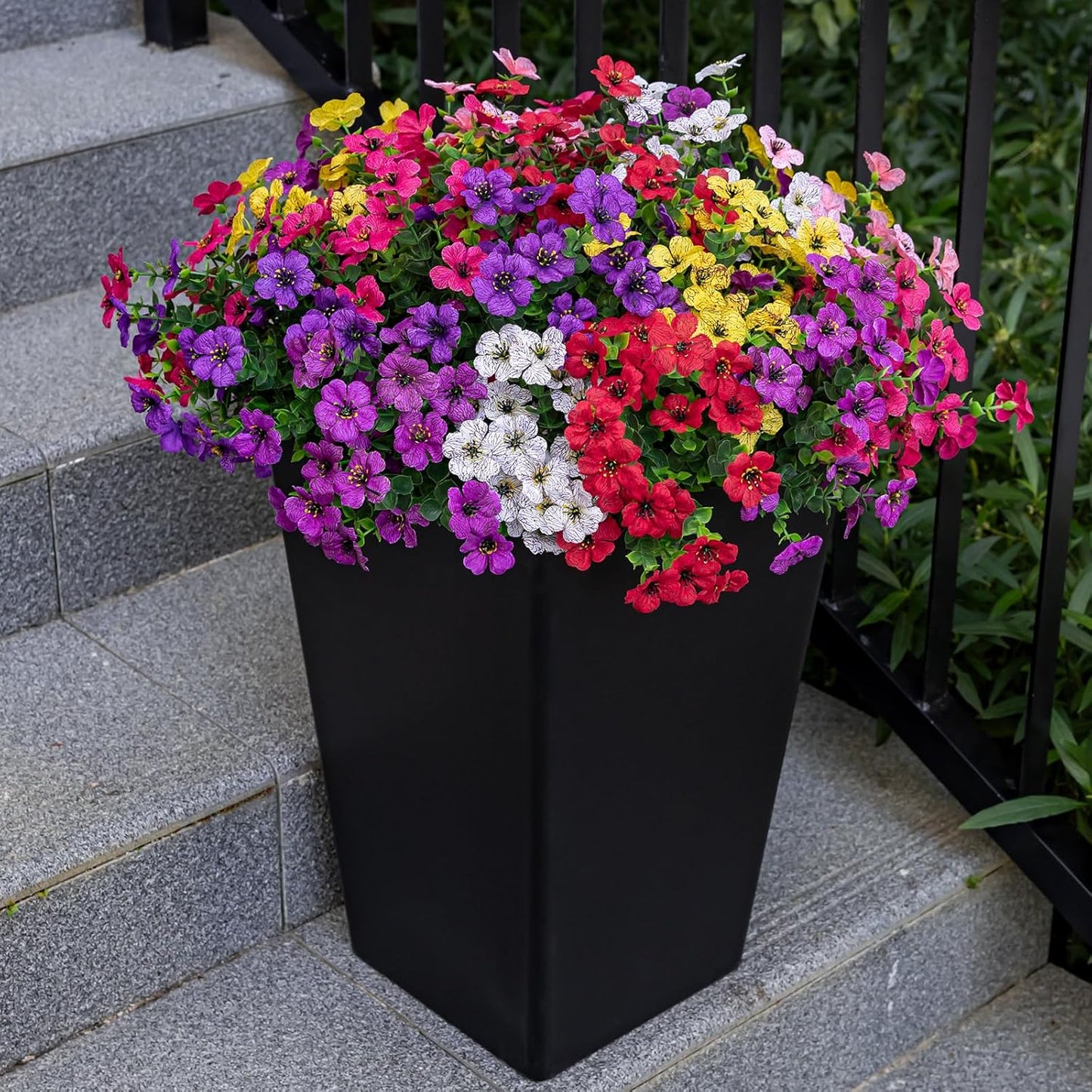 20 Bundles Silk Eucalyptus UV Resistant Garden Porch