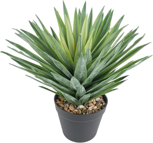 15 inch Large Artificial Agave Plant Leaves Home