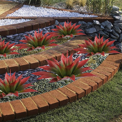 Artificial Agave Plants Large Resistant Planters UV Home