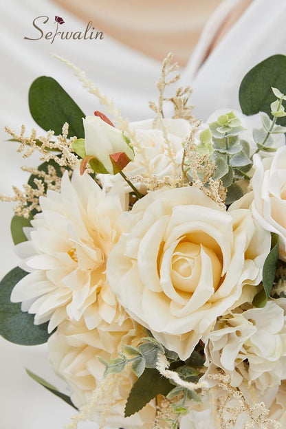 9.8 inch Serwalin Wedding Bouquets Home Kitchen Artificial