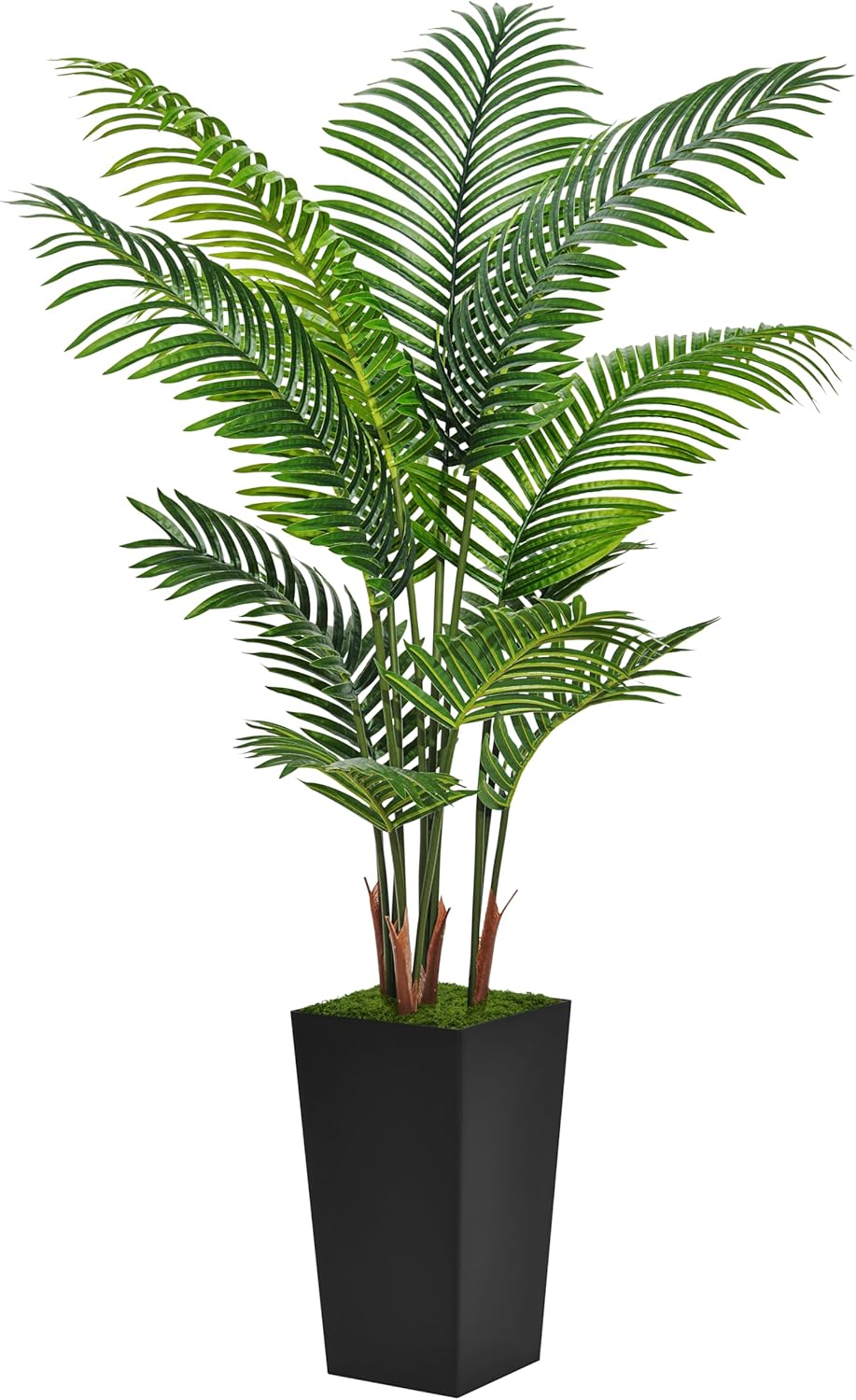 5 ft Artificial Palm Tree Tall Black Home