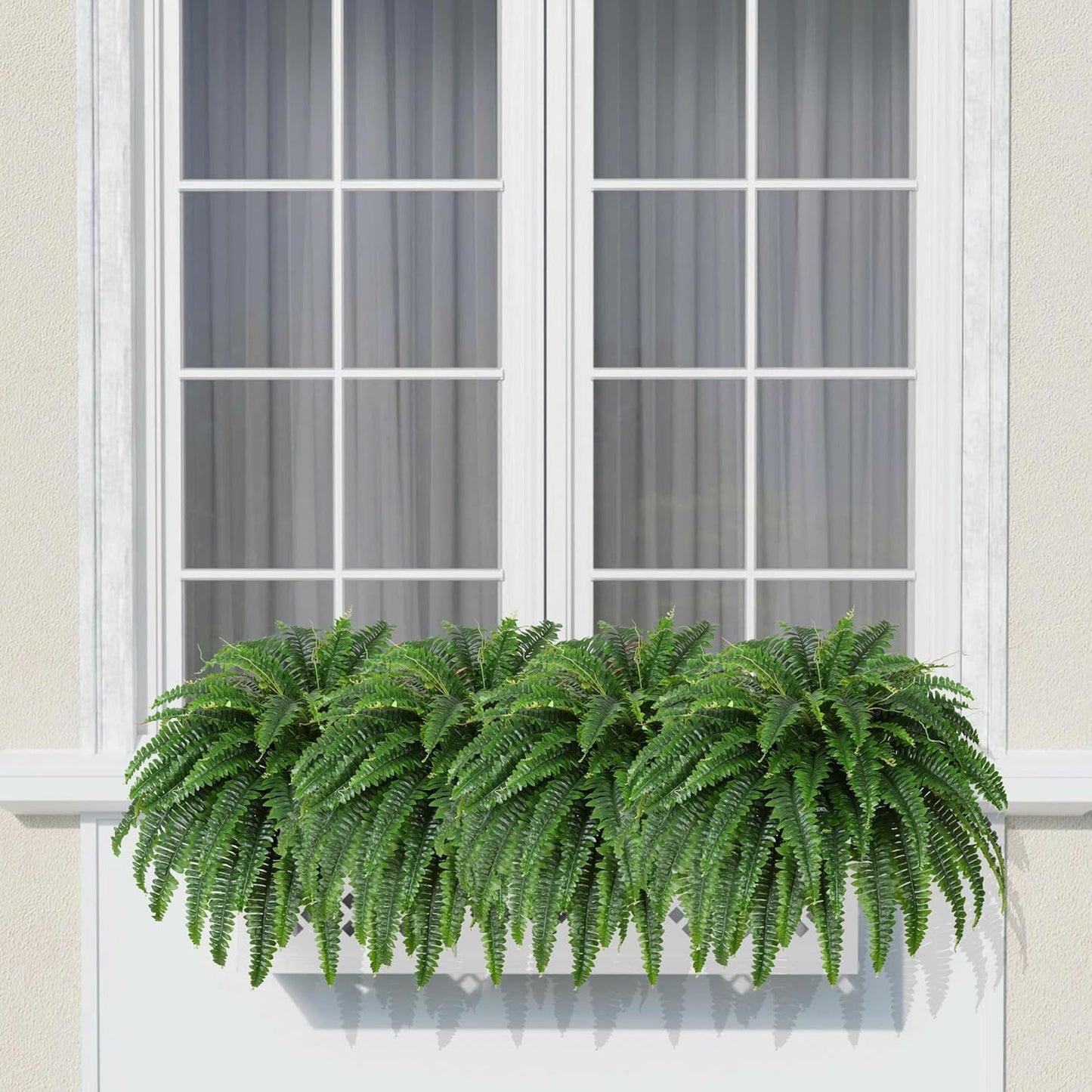 43 inch Large Artificial Boston Fern Bush Home