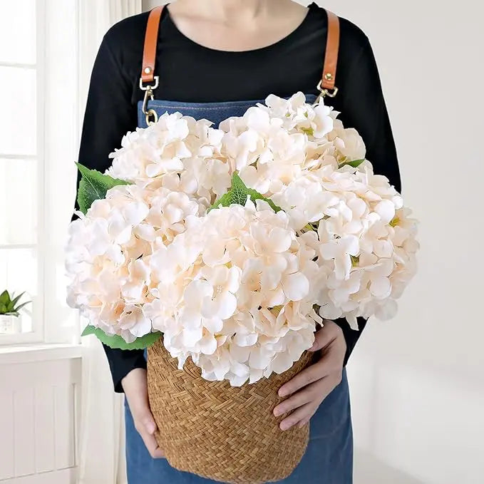 5 Blooms Hydrangea Bundle UV Resistant Outdoor Garden