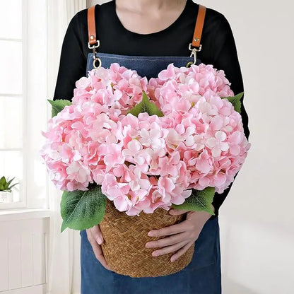 Outdoor Artificial Hydrangea Flowers Silk Blooms Decor Indoor