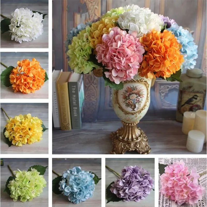5 Blooms Hydrangea Bundle UV Resistant Outdoor Garden