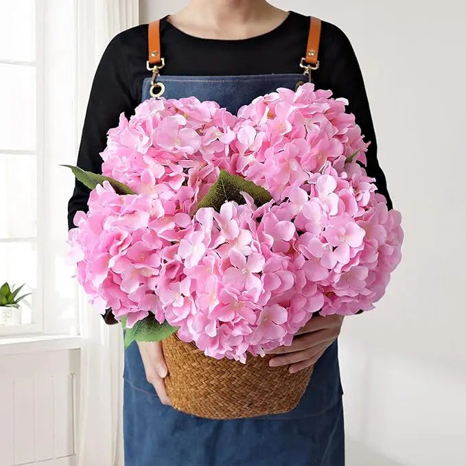 5 Blooms Hydrangea Bundle UV Resistant Outdoor Garden
