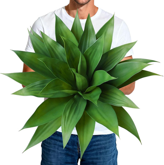 28 inch Large Artificial Agave Succulent Plant Greenery