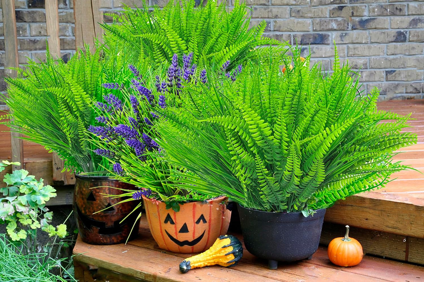 22 bundles Artificial Plants Outdoor Resistant UV Greenery